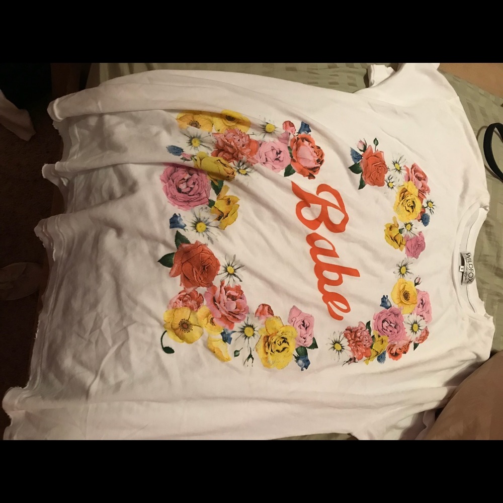 Wild fox babe tshirt dress